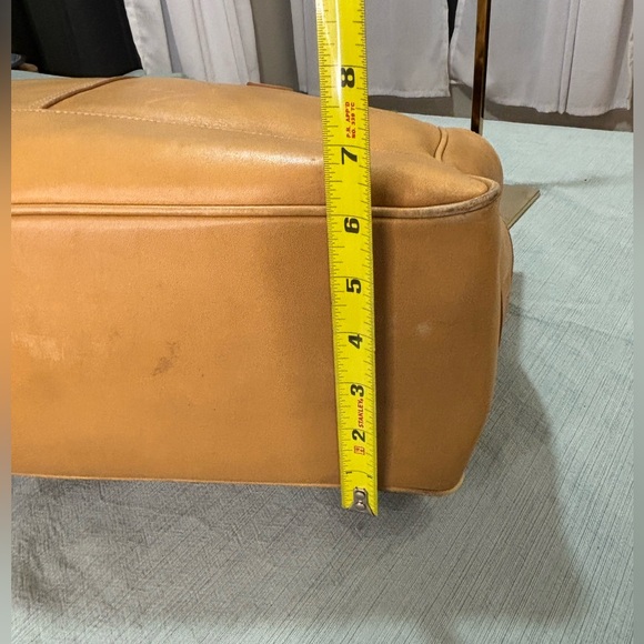Coach Tan Hampton 5098 Leather Tote Bag - Picture 16 of 16